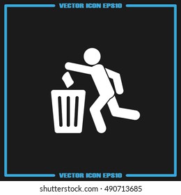 Trash Bin Icon