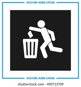 Trash Bin Icon