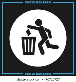 Trash Bin Icon