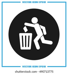 Trash Bin Icon