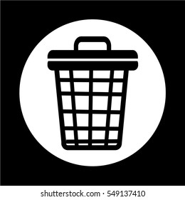 trash bin icon