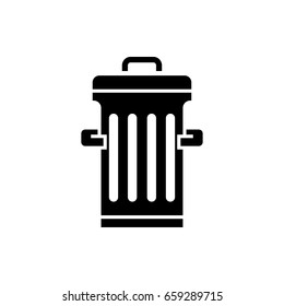 trash bin icon
