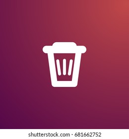 trash bin icon