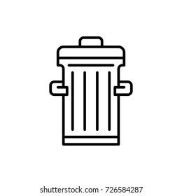 trash bin icon