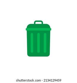 ilustración de la plantilla de diseño de iconos de papelera vectorial