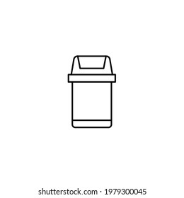 Icono de papelera, eps 10