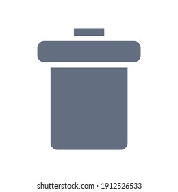 Trash Bin Icon Graphic Design Projects Stock Vector Royalty Free   Trash Bin Icon Graphic Design 260nw 1912526533 