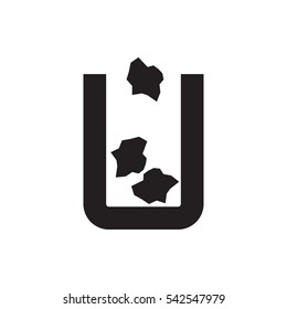trash bin icon illustration isolated vector sign symbol