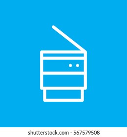 trash bin icon illustration isolated vector sign symbol