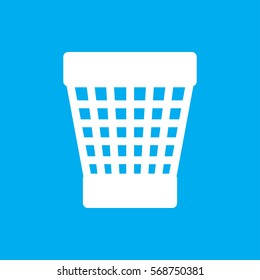 trash bin icon illustration isolated vector sign symbol