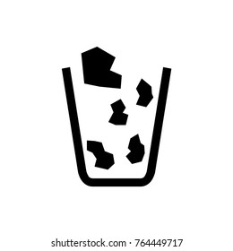 trash bin icon illustration isolated vector sign symbol