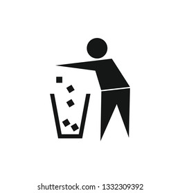Trash Bin Icon symbol