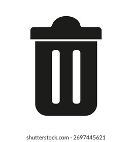 trash bin icon vector design template