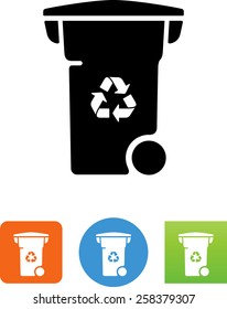 Trash bin / Recycling icon