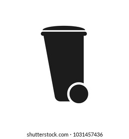 trash bin vector icon