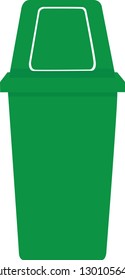 Trash bin vector icon