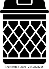 Trash Bin vector icon. Can be used for printing, mobile and web applications.