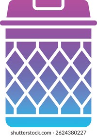 Trash Bin vector icon. Can be used for printing, mobile and web applications.