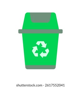 trash bin vector icon illustration isolated on white background