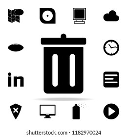 trash box icon. web icons universal set for web and mobile