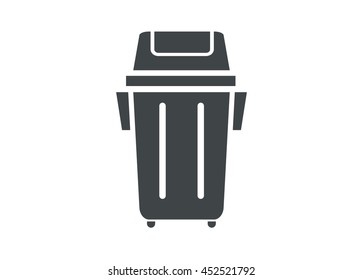 trash box simple icon