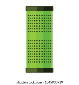 Trash box vector icon.Cartoon vector icon isolated on white background trash box.