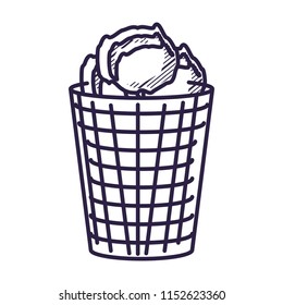 trash bucket design