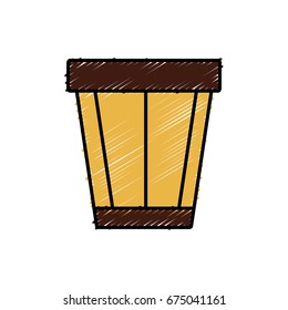 trash bucket icon 