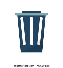 trash bucket icon