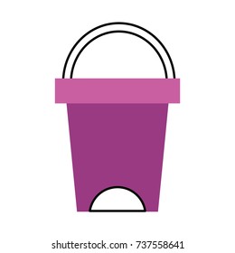 trash can bathroom tool plastic cleaning