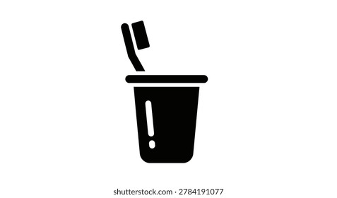 Trash can with cigarette smoke rising