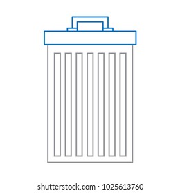 trash can container garbage recycling