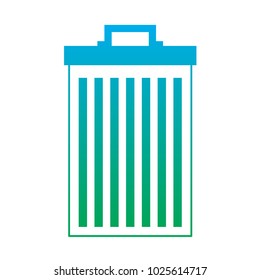 trash can container garbage recycling