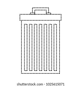 trash can container garbage recycling