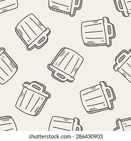 trash can doodle drawing
