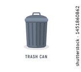 Trash can garbage dustbin waste. Trashcan basket empty bucket.