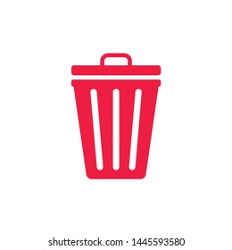 Trash can garbage dustbin waste. Trashcan basket empty bucket.