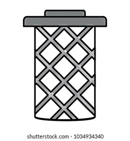 Trash can icon