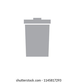 Trash can icon
