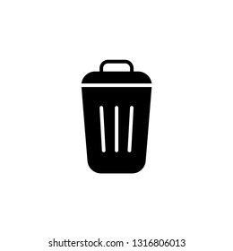 Trash can icon
