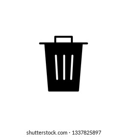 Trash can icon