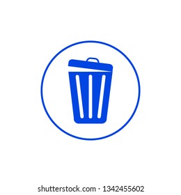 Trash can icon