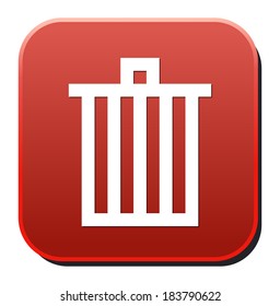 Trash can icon