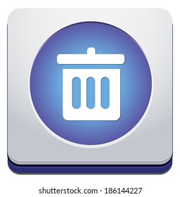 Trash can icon