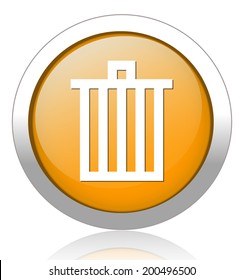 Trash can icon