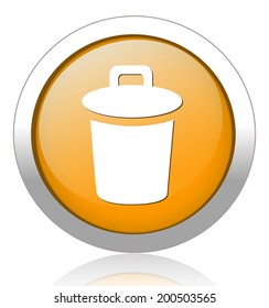 Trash can icon