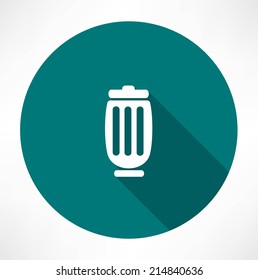 Trash can icon