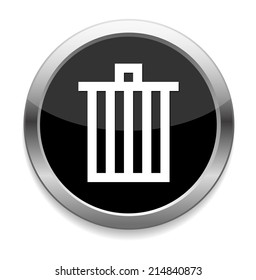 Trash can icon