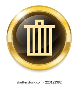 Trash can icon