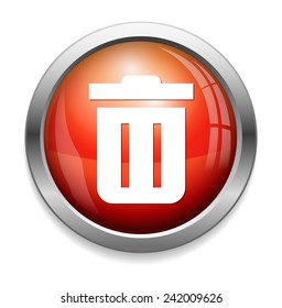 Trash can  icon